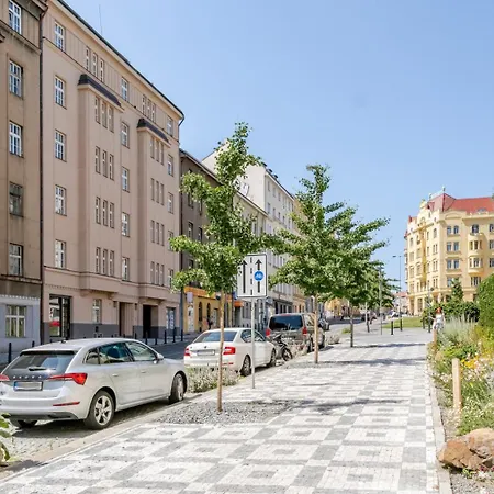 公寓 Blueground Holesovice Balcony Nr Vltava Prg-48